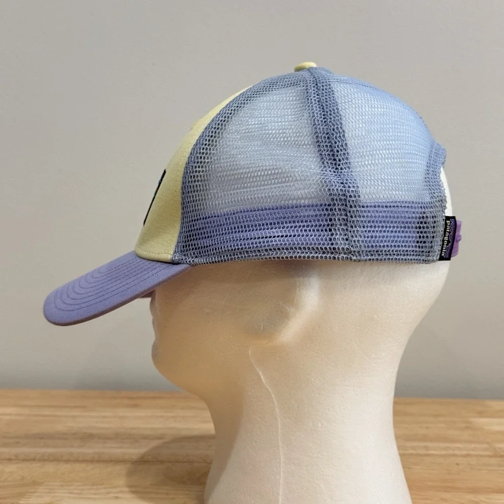Patagonia Snapback Hat Cap Women's Purple Mesh Adjustable Gorpcore